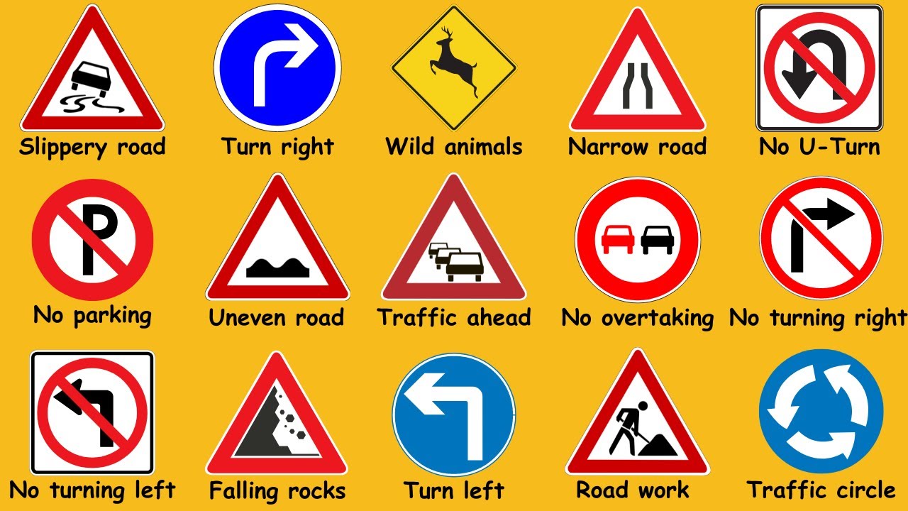 Road safety traffic signs